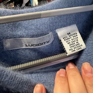 Lucidity Tshirt Sweater - Angora Rabit Hair